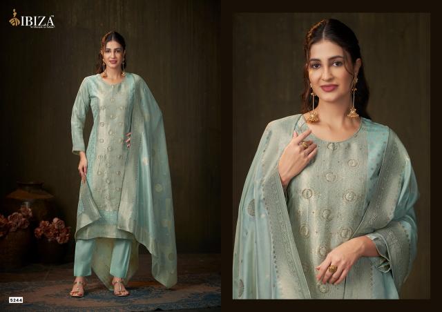 Ibiza samia-5 silk wholesale dress material